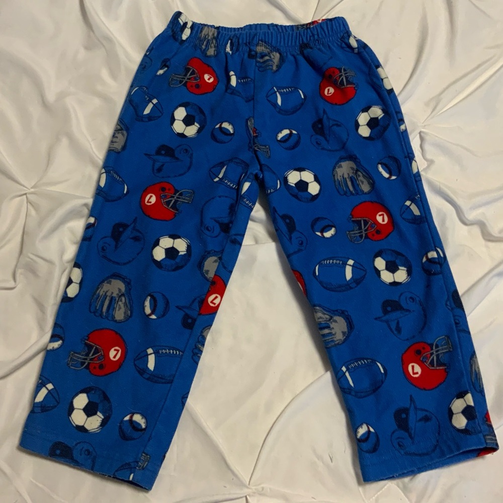 Pick any 5 for $15 Carter's Blue Sports Print Pajama Bottoms